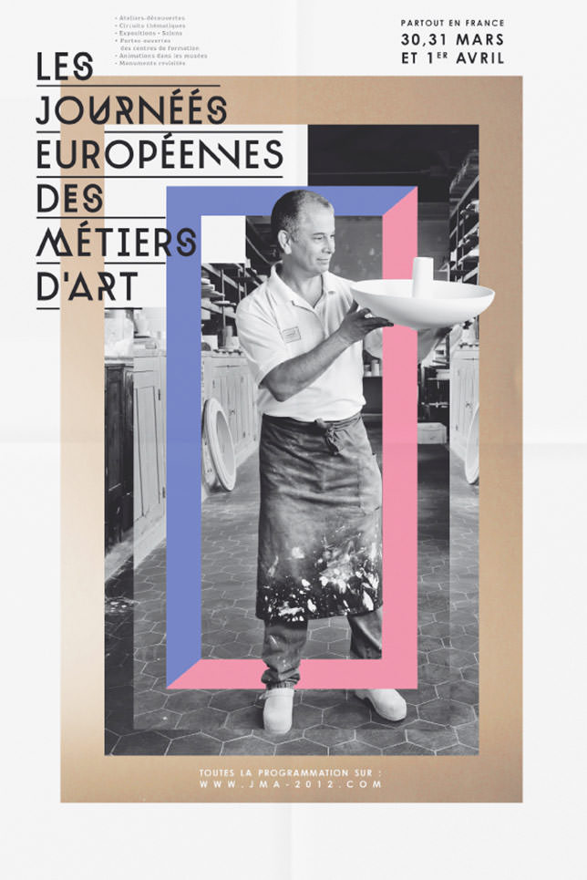 Journées européennes des métiers d'art - Poster - Les Graphiquants